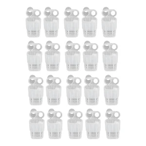 20Pcs Bee Queen Transporting Catcher Plastic Cage Container Beekeeping BU - Picture 1 of 12