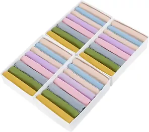 4 Packs T-shirt Drawer Organizers for Clothing 8 Cells Compartment Storage Box - Picture 1 of 3