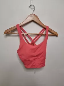 lululemon top womens size 4 sports bra running gym active - Picture 1 of 3