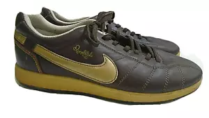 Nike Rolandinho Rival 10R Sneakers Men's Size 9.5 US Brown - Picture 1 of 5