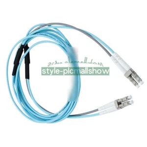 100M 10G OM3 Armored Cable Fiber Patch Cord LC to LC 3.0mm MM 50/125 Duplex - Afbeelding 1 van 1