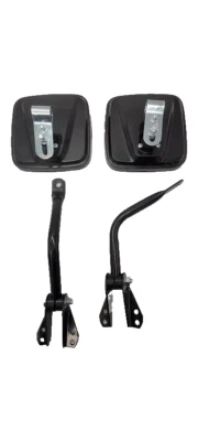 Espejos retrovisores Jeep CJ7 CJ5 Willys CJ6 CJ3 NEGRO RHLH Foto 1 de 4