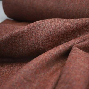 UK 100% Wool Tweed Fabric *Half-Metre* Craft Sewing Curtains Dressmaking Suiting - Picture 1 of 10