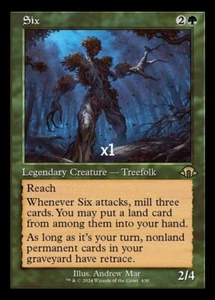 MTG Retro Modern Horizons 3 MH3 Six MINT - Picture 1 of 1