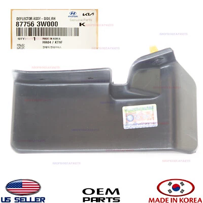 Deflector de piedra de rueda trasera genuino lado derecho del pasajero ⭐OEM⭐ KIA SPORTAGE 11-13 Foto 1 de 3