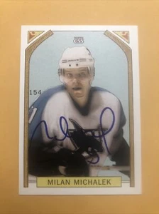 Milan Michalek Signed San Jose Sharks Rookie Card - Picture 1 of 2