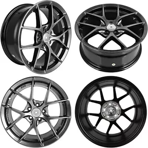 4 PCS 16'' 16x7 inch 5x100 PCD 38mm Offset Wheel Rim - Picture 1 of 12