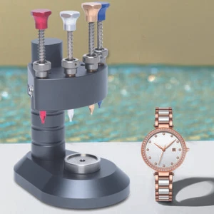 4 Pin Watch Hand Presser High-Precision Watchmakers Setting Fitting Repair Tool - Picture 1 of 15