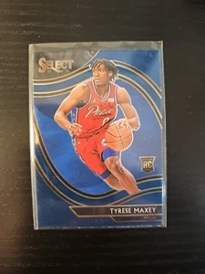TYRESE MAXEY - Seleziona 2021 Courtside #280 Blu ROOKIE RC - Foto 1 di 2