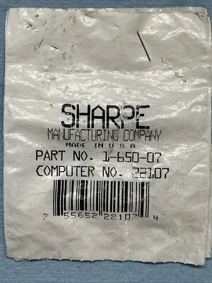 Sharpe Spray Gun Neoprene Seal 1-650-07, 22107 USA! Fast Shipping! - Image 1 of 4