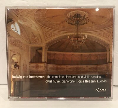 Beethoven - The Complete Pianoforte And Violin Sonates  Huve & Fleezanis - Image 1 of 4