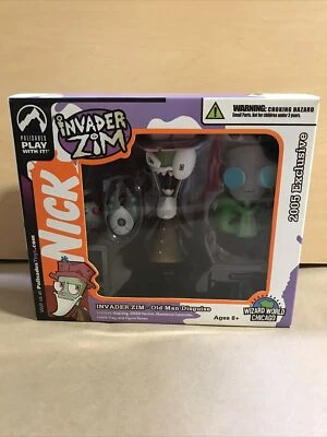Palisades Toys Wizard World Chicago Exclusivo 2005 Invader Zim Old Man Disfraz  Foto 1 de 4