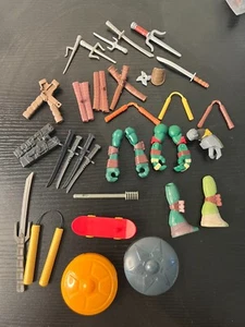 Teenage Mutant Ninja Turtles TMNT nickelodeon lot 2012-16 weapons parts - Picture 1 of 1