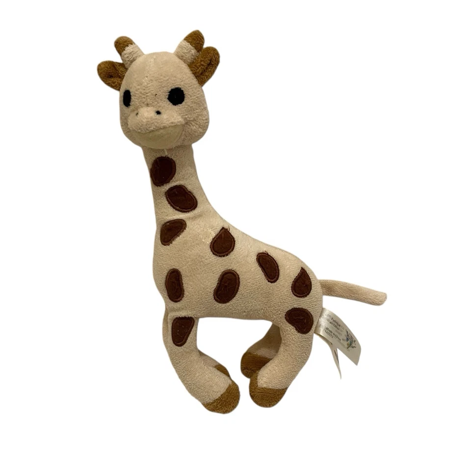 Juguete de sonajero de felpa suave Sophie La Giraffe de Vulli Lovey 9” bebé jirafa Foto 1 de 4
