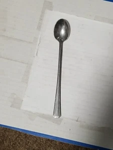 Vogue (USA) Stainless Steel Iced Tea Spoon or Cocktail Stirring Spoon 8" Long - Picture 1 of 7