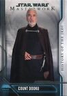 Star Wars Masterwork 2018 History Of The Jedi Chase Card HJ-3 Count Dooku