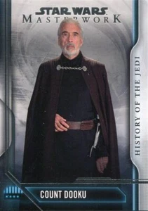 Star Wars Masterwork 2018 History Of The Jedi Chase Card HJ-3 Count Dooku - Picture 1 of 1