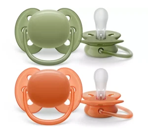 Philips Avent Schnuller Beruhigungssauger Ultra Soft 18 Monate+ unisex SCF093/01 - Bild 1 von 9