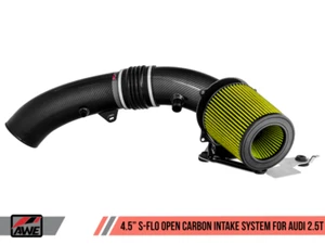 AWE Tuning para Audi RS3 / TT RS S-FLO admisión abierta de fibra de carbono - Imagen 1 de 12