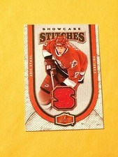 2006-07 Flair Showcase Stitches #SS-ES Eric Staal Jersey Fleer Carolina 