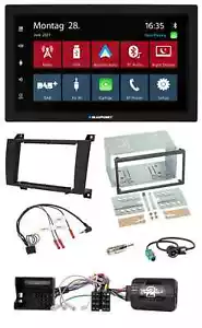 Blaupunkt Lenkrad Bluetooth DAB 2DIN USB Autoradio für Mercedes SLK R171 2004-20 - Bild 1 von 13