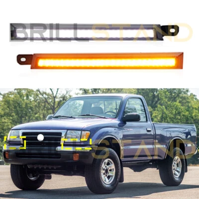 Luz de circulación diurna LED DRL faros antiniebla accesorios para Toyota Tacoma 1998-2020 Foto 1 de 4