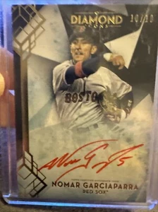2020 Topps DIAMOND Icons Nomar Garciaparra Red Ink Auto /10 AUTO Red Sox - Picture 1 of 3