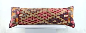 12x36 Ethnic Rug Pillow Decorative Vintage Faded Carpet Boho Cushion Cover 2759 - Picture 1 of 5