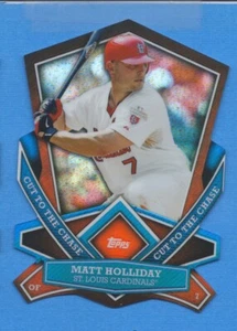 2013 Topps Cut To The Chase #31 Matt Holliday Cardinals - Imagen 1 de 1