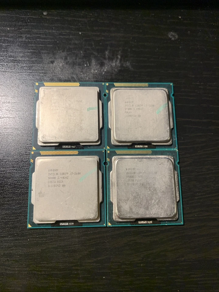 1x—Intel Core i7-2600 3.40GHz LGA1155 SR00B Processor - Image 1 of 1