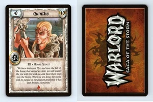 Quinthe - Warlord Saga Of The Storm 1st Edition CCG Card - Picture 1 of 1