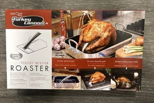 Camp Chef Turkey Cannon Poultry Infusion Roaster Stainless Steel, NEW - Picture 1 of 5