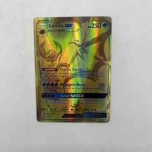 Lunala GX (Secret Rare) 172/156 Sm-Ultra Prism Holo - Picture 1 of 2