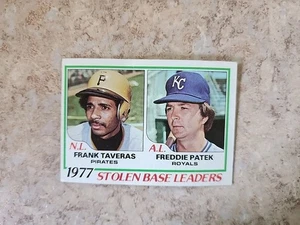 TOPPS BASEBALL CARDS 1978 STOLEN BASE LEADERS CARD - Picture 1 of 2