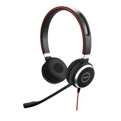 Jabra EVOLVE 40 UC Stereo (SME) Wired Headset Black - Image 1 of 4