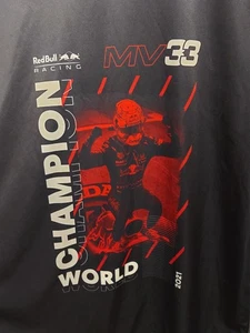 Camisa Puma Red Bull Racing 2021 Campeón del Mundo de F1 MV33 Versteppan Para Hombre Talla XL - Imagen 1 de 12