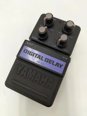 Pedal de efeitos de atraso digital YAMAHA DD-100 guitarra usado JP - Imagem 1 de 4