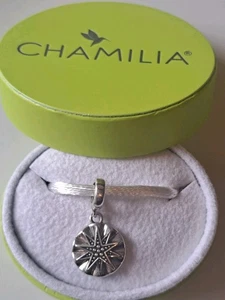 Chamilia Sterling silver 925 You Are My Sunshine bracelet charm In Box - Picture 1 of 3