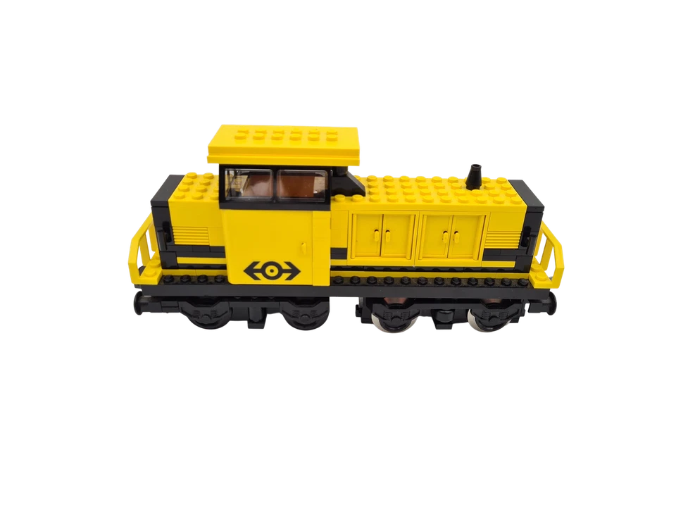 Lego® 9V TRAIN Railway 4564 Locomotive Yellow Cargo 9V ENGINE - Image 1 of 1
