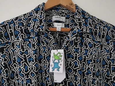 Camisa manga curta estampada Keith Haring nova com etiquetas tamanho médio * NOVA - Imagem 1 de 4