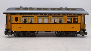 Aristo-Craft 31004 D&RGW Illuminated Passenger Coach (Metal Wheels) EX - Picture 1 of 4