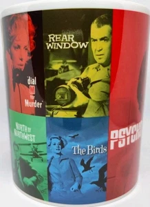 Alfred Hitchcock Filme TASSE Psycho Vertigo Heckscheibe North by Northwest Rope  - Bild 1 von 7