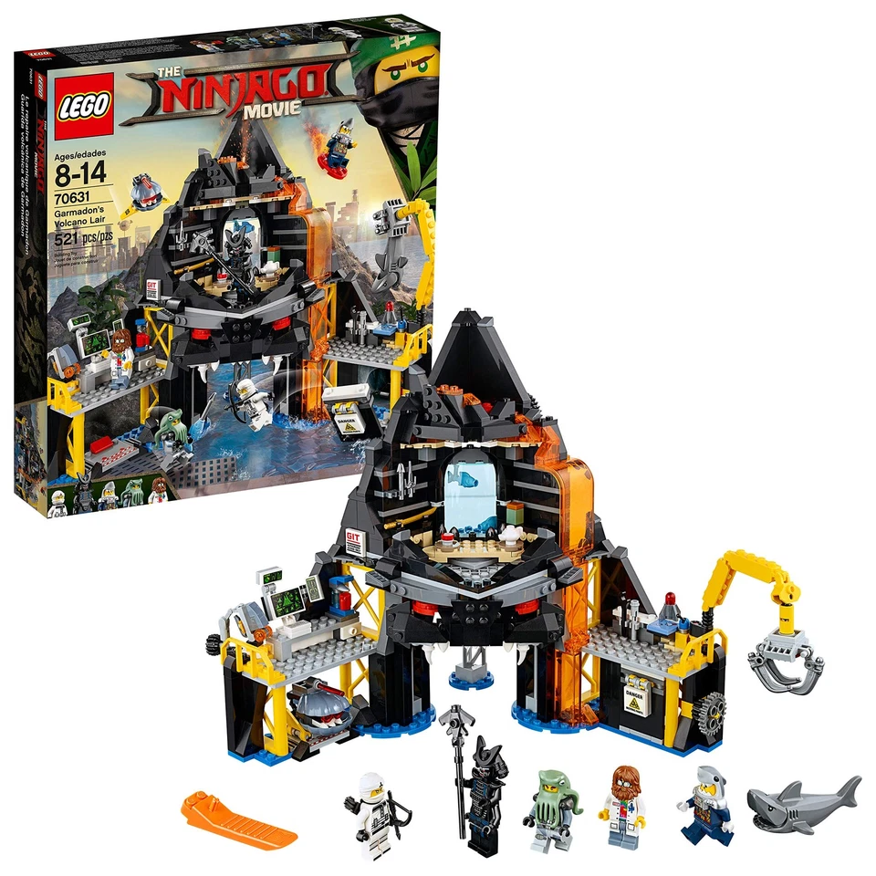 Lego Ninjago Movie: Garmadon's Volcano Base 70631 - Imagem 1 de 4