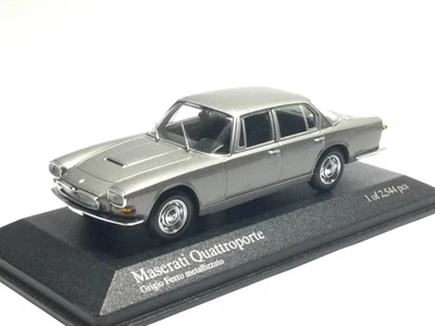 ≠Minichamps 1:43 Maserati Quattroporte 1963 Silver Art. Nr: 400 123700≠ - Photo 1/4