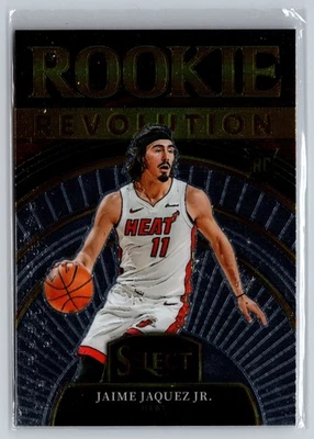 2023-24 Panini Select #23 Jaime Jaquez Jr. Rookie Revolution Miami Heat - Image 1 of 2