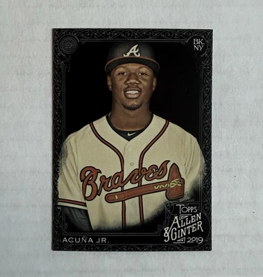 2019 Topps Allen Ginter X Ronald Acuna Jr #25 Braves - Image 1 of 2