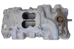OEM GM BBC Aluminum Intake 6269318 396 427 454 Rectangular Port Winter Snowflake - Bild 1 von 22