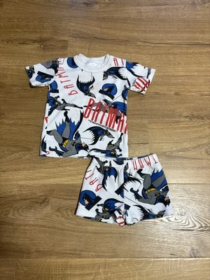 Conjunto de Camisa y Corto Batman AOP 1992 De Colección Niños Talla 2T Hecho en EE. UU.  Foto 1 de 4