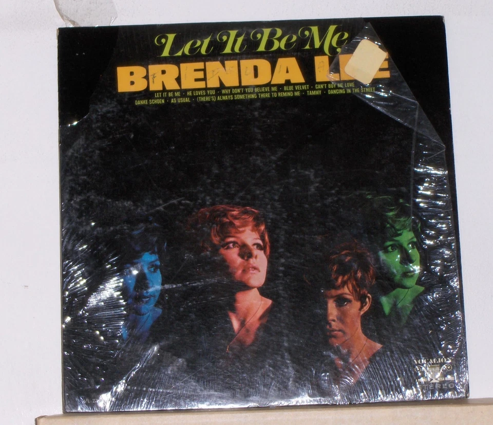 Brenda Lee - Let It Be Me - 1968 Stereo Vinyl LP Record Album - Image 1 of 2