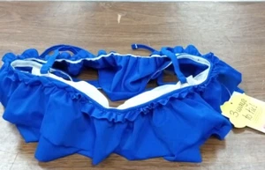 hapari swimwear Bikini Top Blue 🔵 8-10 M new with tags - Picture 1 of 8